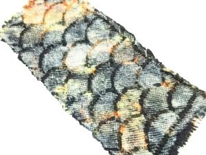 正絹　絞り　帯揚げ